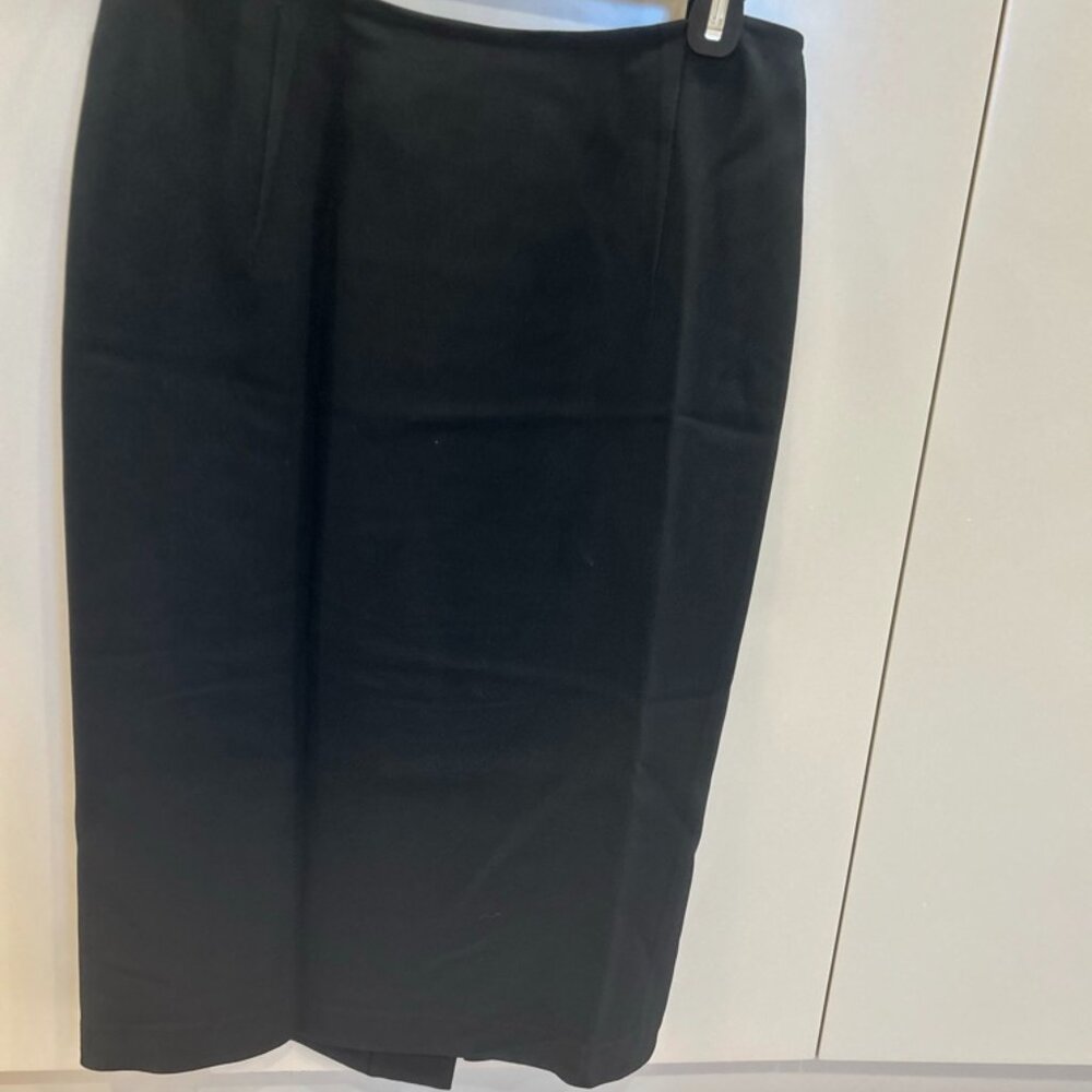 MIU MIU Black Pencil Skirt - Size 42